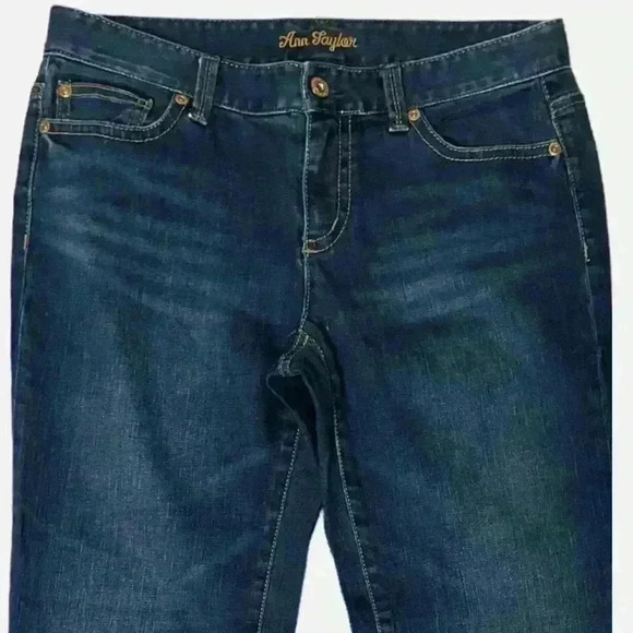 Ann Taylor Modern Fit Lindsay Waist Bootcut Jeans - Picture 3 of 13